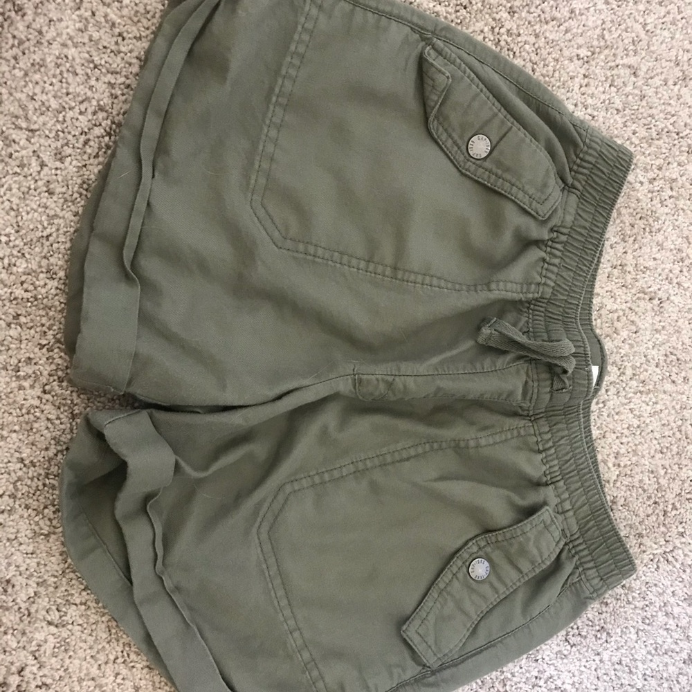 Gap Kids, green cargo pants, with pockets